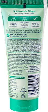 Fußcreme Hirschtalg, 100 ml