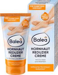 Voetcrème, eeltverminderende crème met ureum en allantoïne, 50 ml