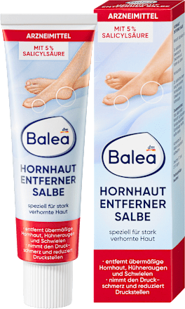 Fußcreme Hornhautentferner Salbe, 50 ml