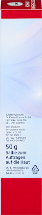 Fußcreme Hornhautentferner Salbe, 50 ml
