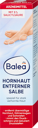 Fußcreme Hornhautentferner Salbe, 50 ml