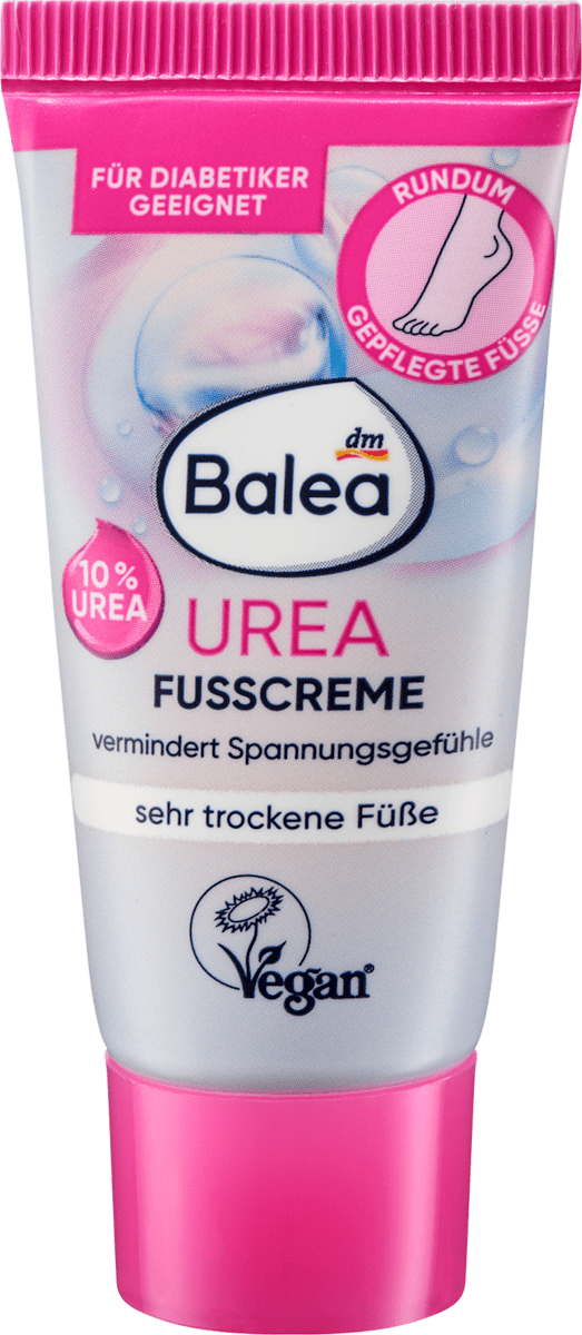 Fußcreme mit Urea, Reisegröße, 20 ml