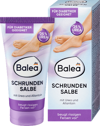 Voetcrème voor gebarsten huid, ureumzalf, 50 ml