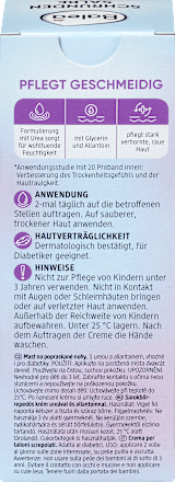 Voetcrème voor gebarsten huid, ureumzalf, 50 ml
