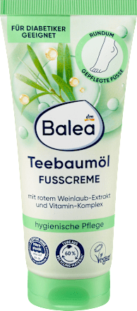 Voetcrème tea tree olie, 100 ml