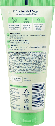 Voetcrème tea tree olie, 100 ml