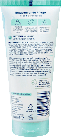 Fußcreme Totes Meer, 100 ml