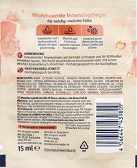 Feel Well Voetmasker Litsea Cubeba &amp; Abrikozenpitolie, 15 ml
