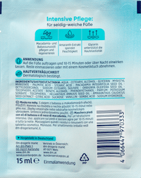 Fußmaske intensive Sofortpflege, 15 ml
