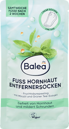 Fußmaske Socken Hornhaut Entferner (1 Paar), 2 St