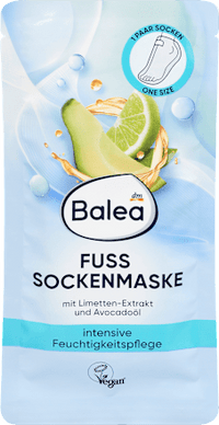 Fußmaske Socken, intensive Feuchtigkeitspflege (1 Paar), 2 St Balea