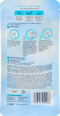 Fußmaske Socken, intensive Feuchtigkeitspflege (1 Paar), 2 St