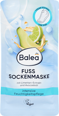 Fußmaske Socken, intensive Feuchtigkeitspflege (1 Paar), 2 St