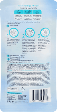 Fußmaske Socken, intensive Feuchtigkeitspflege (1 Paar), 2 St Balea