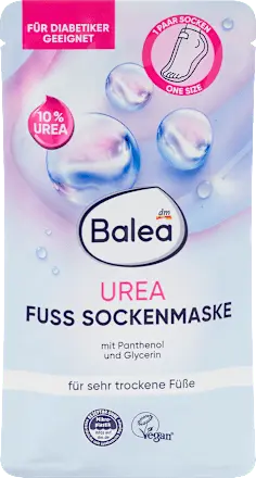 Fußmaske Socken Urea (1 Paar), 2 St Balea