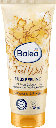 Fußpeeling Feel Well Litsea Cubeba, 100 ml