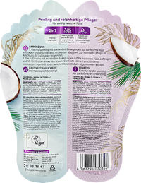 Fußpeeling & Fußmaske Set (2x10 ml), 20 ml