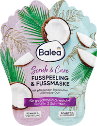 Fußpeeling & Fußmaske Set (2x10 ml), 20 ml