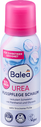 Fußpflegeschaum Urea, 100 ml