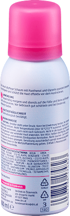 Fußpflegeschaum Urea, 100 ml