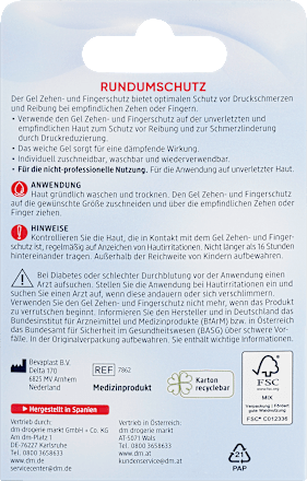 Gel Zehen- & Fingerschutz, 2 St