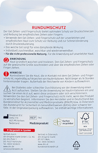 Gel Zehen- & Fingerschutz, 2 St