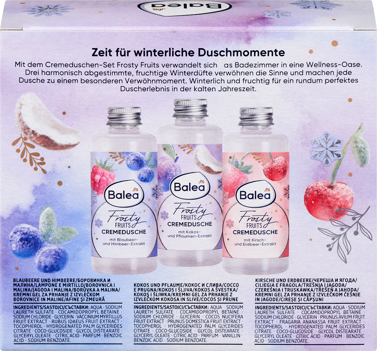 Geschenkset Frosty Fruits 3tlg, 1 St
