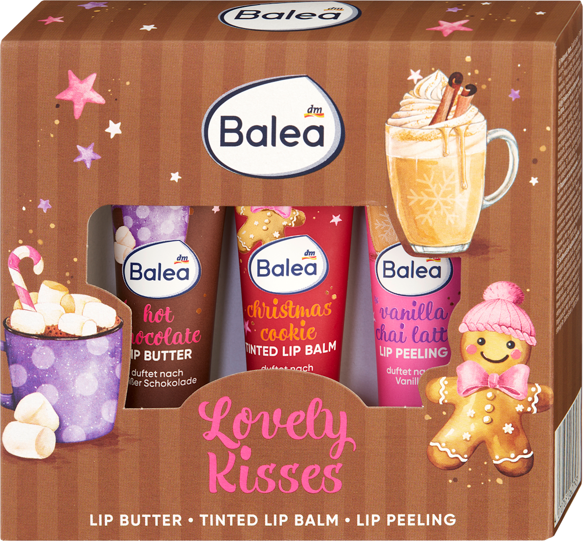 Geschenkset Lovely Kisses 3tlg, 1 St