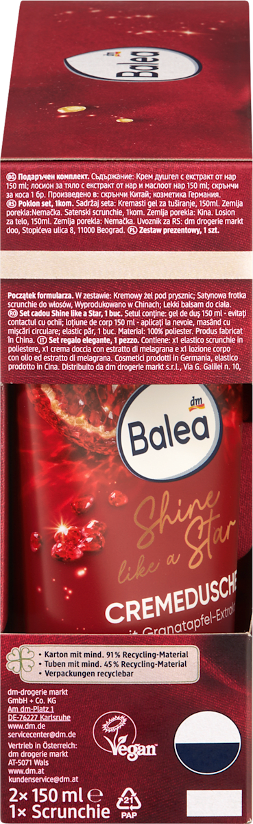 Geschenkset Shine Like a Star 3tlg, 1 St