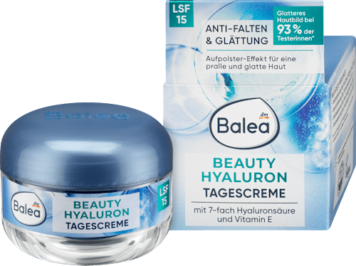 Gesichtscreme Anti Falten Beauty Hyaluron LSF 15, 50 ml