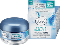 Gesichtscreme Anti Falten Beauty Hyaluron LSF 15, 50 ml