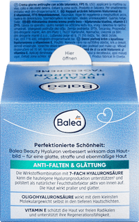 Gesichtscreme Anti Falten Beauty Hyaluron LSF 15, 50 ml