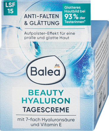 Gesichtscreme Anti Falten Beauty Hyaluron LSF 15, 50 ml