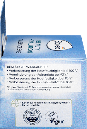 Gesichtscreme Anti Falten Beauty Hyaluron LSF 15, 50 ml