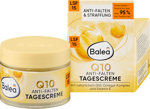 Gesichtscreme Anti-Falten Q10 LSF 15, 50 ml