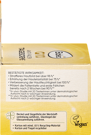 Gesichtscreme Anti-Falten Q10 LSF 15, 50 ml