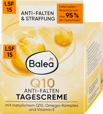 Gesichtscreme Anti-Falten Q10 LSF 15, 50 ml