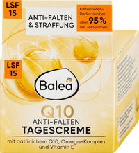 Gesichtscreme Anti-Falten Q10 LSF 15, 50 ml