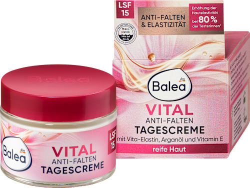 Gesichtscreme Anti Falten Vital LSF15, 50 ml