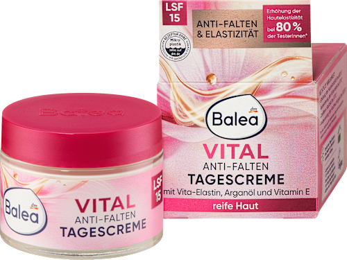 Gesichtscreme Anti Falten Vital LSF15, 50 ml