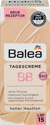 Gesichtscreme BB Creme Heller Hautton LSF 15, 50 ml