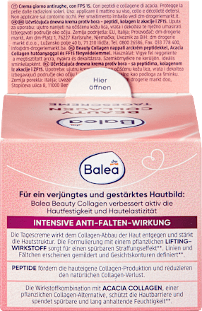 Gesichtscreme Beauty Collagen LSF 15, 50 ml