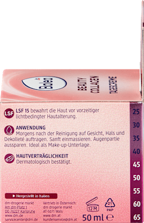 Gesichtscreme Beauty Collagen LSF 15, 50 ml