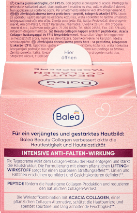 Gesichtscreme Beauty Collagen LSF 15, 50 ml