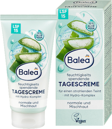 Gesichtscreme feuchtigkeitsspendend  LSF 15, 50 ml