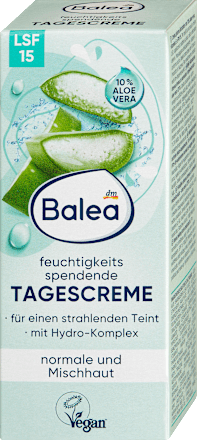 Gesichtscreme feuchtigkeitsspendend  LSF 15, 50 ml