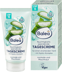 Gesichtscreme feuchtigkeitsspendend  LSF 15, 50 ml