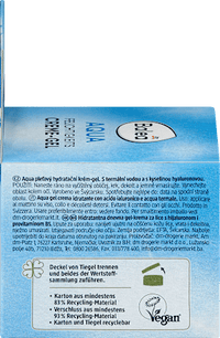 Gezichtscrème Gel Aqua, 50 ml