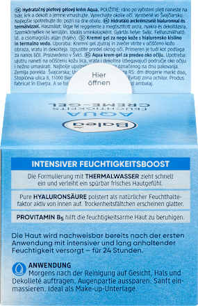 Gezichtscrème Gel Aqua, 50 ml