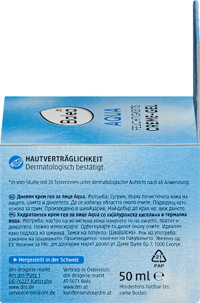 Gezichtscrème Gel Aqua, 50 ml